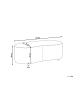 Beliani Ottomane AMAL in Grau - (W) 120 x (H) 41 x (L) 54 cm