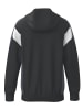 erima Herren Trainingsjacke mit Kapuze in schwarz/slate grey
