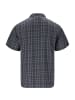 Whistler Leslies M S-S Check Shirt in Marine3271