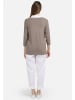 HELMIDGE Shirtbluse mit Kragen in beige