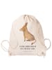 Mr. & Mrs. Panda Jutebeutel Esel mit Spruch in Creme