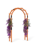 COSTWAY Rosenbogen Gartenbogen 235cm in Orange