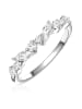 Glanzstücke München Ring aus Sterling Silber mit Zirkonia in silber