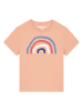 wat? Apparel T-Shirt Regenbogen in Fraiche Peche