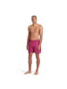 Arena Badeshorts Fundamentals Logo R in Dunkelrot