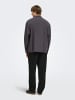 ONLY & SONS Hemd in Grey Pinstripe