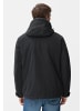 Camel Active teXXXactive© Funktionsjacke mit abnehmbarer Kapuze in Schwarz