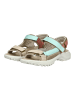 Imac Sandalen in Beige/Rosa