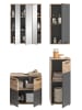 ebuy24 Badmöbelset Mason Grau 112 x 34 cm