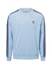 Adidas originals Sweatshirt 3-Stripes Crew in hellblau