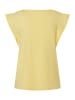 More & More süßes Kurzarmshirt, Blüte in yellow