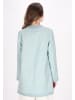 DreiMaster Women Coat in mint glitter