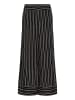 Kaffe Hose BPluna Regular fit in Black/Powder Color Stripe