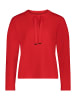 Betty Barclay Feinstrickpullover mit Seitenschlitzen in High Risk Red