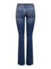 ONLY Flared fit jeans in Medium Blue Denim