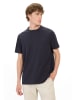 Camel Active Organic T-Shirt aus reiner Baumwolle in Navyblau