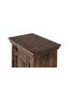 Giner y Colomer Nachttisch aus massivem Mangoholz mit rustikalem Finish in Brown