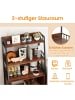 COSTWAY Katzenschrank mit Bücherregal in Andere