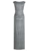 Vera Mont Abendkleid im Glitzer-Look in Dark Green/Grey