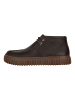 Clarks Schnürschuhe Torhill High in 5228 Dark Brown Lea