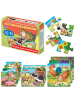 MAGNIKON Puzzle ab 3, Auf dem Bauernhof, Kinderpuzzle 61 Teile