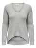 JDY Pullover 'New Megan' in Grau