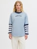 JJXX T-shirt in Subdued Blue