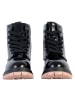 Calvin Klein Schnürstiefelette Jeans Lace-Up Bootie Schwarz