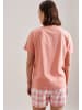 Seidensticker Pyjama Regular in Rosa/Pink