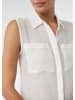 comma Bluse in 0120_weiß