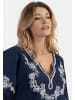 usha FESTIVAL Damen Poncho in Marine