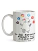 Mr. & Mrs. Panda Kaffeetasse Online Marketing Manager Leidenscha... in Weiß