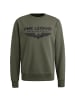 PME Legend Pullover CREWNECK LOGO CARRIER in Grün