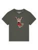 wat? Apparel T-Shirt Rehkitz in Khaki