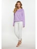 faina Sweatshirt in Violett