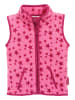 Playshoes Fleece-Weste Sterne in Pink