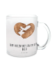 Mr. & Mrs. Panda Teetasse Otter Valentine mit Spruch in Transparent