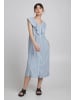 ICHI Sommerkleid in blau