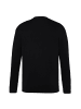 Men Plus Pullover in schwarz