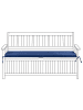 Beliani Auflagen SOVANA in Blau - (W) 148 x (H) 5 x (L) 45 cm