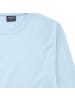 OLYMP  Rundhalspullover für Herren in hell-blau