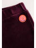 Coccodrillo Cord-Leggings mit langem Hosenbein in dunkelrot