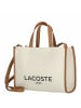 Lacoste Heritage - Henkeltasche 27 cm in natural tan