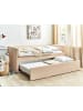 Beliani Tagesbett TROYES in Rosa - (W) 99 x (H) 84 x (L) 213 cm
