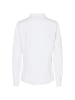 soyaconcept Taillierte Bluse mit klassischem Kragen in White