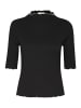 Soaked in Luxury T-shirt SLBuranna Gerade Passform in Black