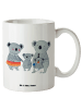 Mr. & Mrs. Panda Weiße Tasse Koala Familie ohne Spruch in Weiß
