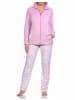 NORMANN Hausanzug Homewear Coralfleece Animal Look - 76686 in pink