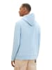 Tom Tailor Sweatshirt PRINTED HOODIE in Blau