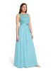 Vera Mont Cocktailkleid mit Spitze in Night Turquoise